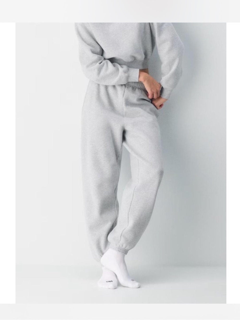 TNA COZY FLEECE BOYFRIEND JOGGER